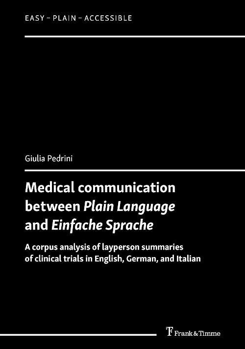 Medical communication between <i>Plain Language</i> and <i>Einfache Sprache</i>